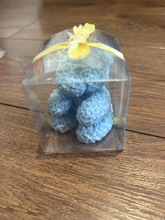 Teddy bear soap