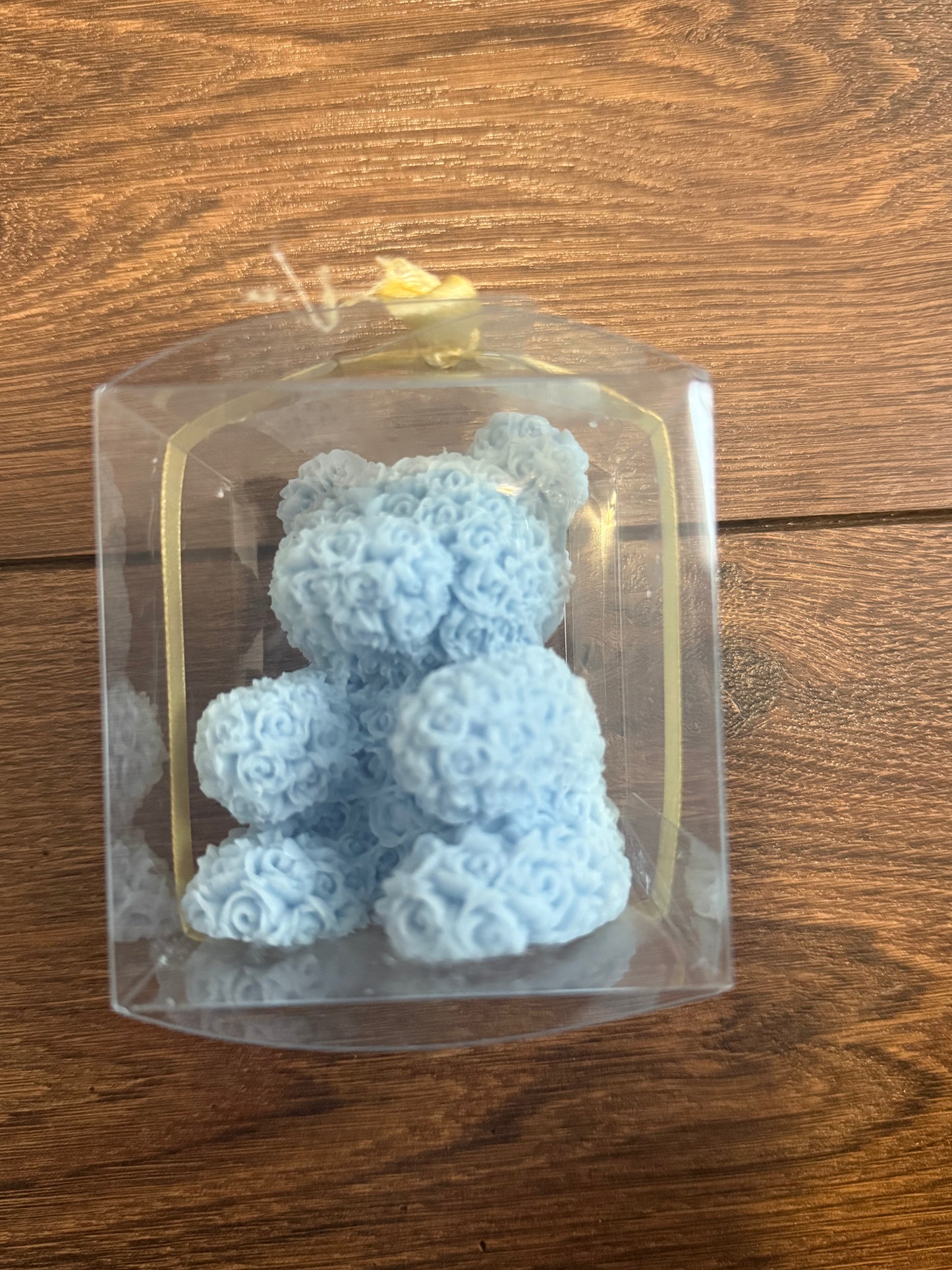 Teddy bear soap