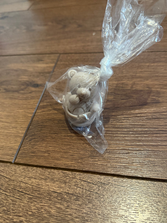 Teddy bear soap